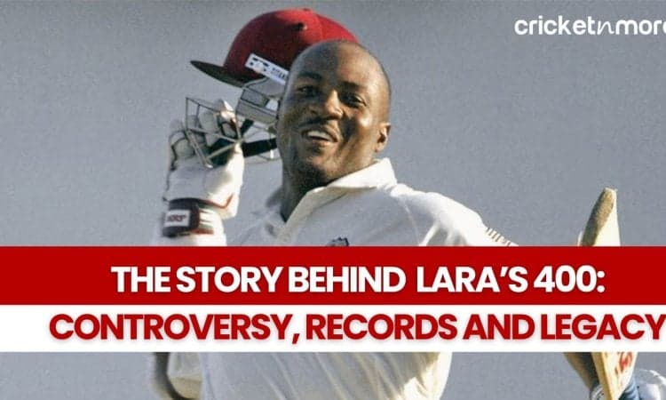 Brian Lara 400 story