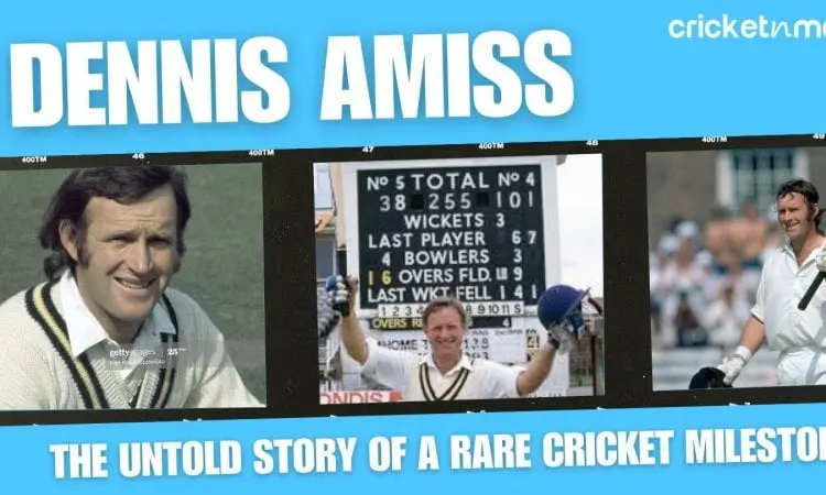Dennis Amiss 100th Century
