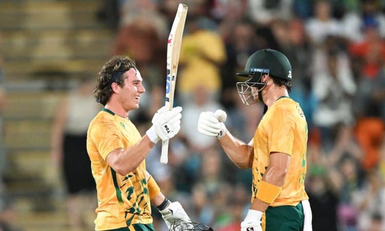 2nd T20I: Brevis' historic 125 leads Proteas to 57-run win over Australia, levels series 1-1