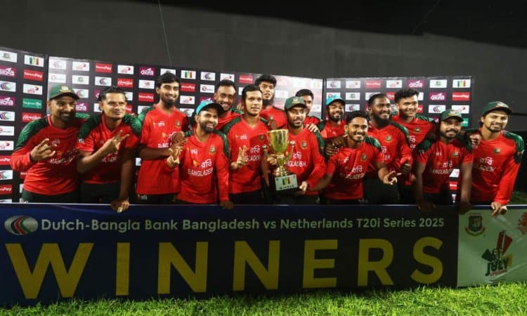  Bangladesh Win T20I Series Against Netherlands 2-0 After No Result