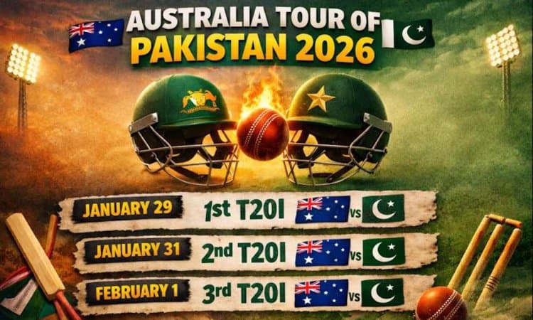 Pakistan to Host Australia for Three T20Is Ahead of World Cup Preparations