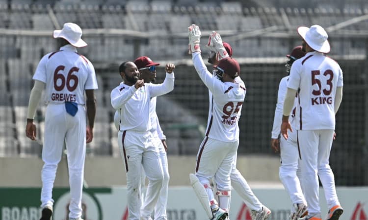 Jomel Warricans Five-Wicket Haul Leads West Indies Fightback In Bangladesh Test