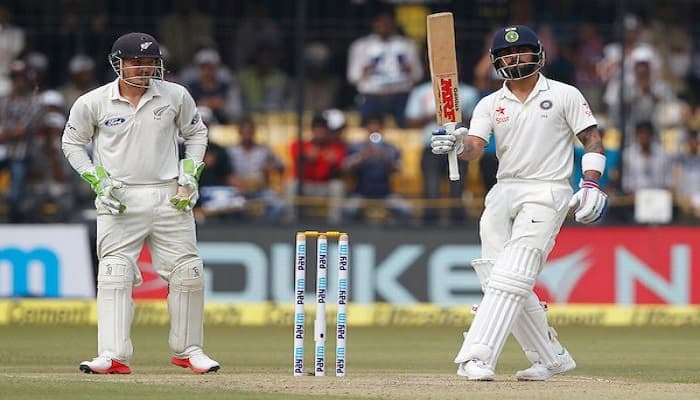 Kohli, Rahane take India to 267/3 on Day 1 vs New Zealand