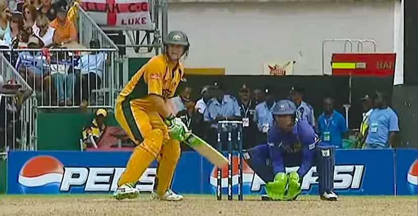 Adam Gilchrist in 2007 final