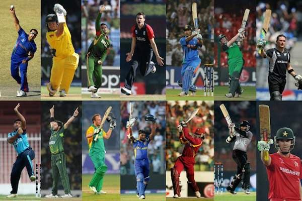 CWC15 Players