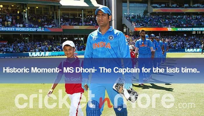 MS DHONI TO LEAD INDIA A TEAM