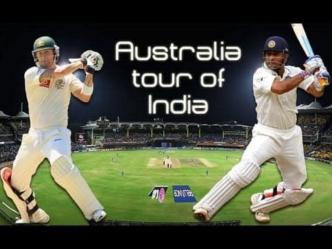 india tour of australia