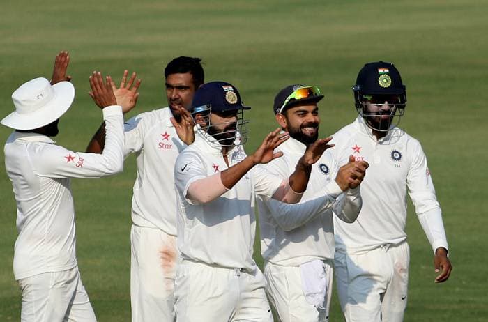Image for Bangladesh 103-3, need 356 runs to beat India in one-off Test
