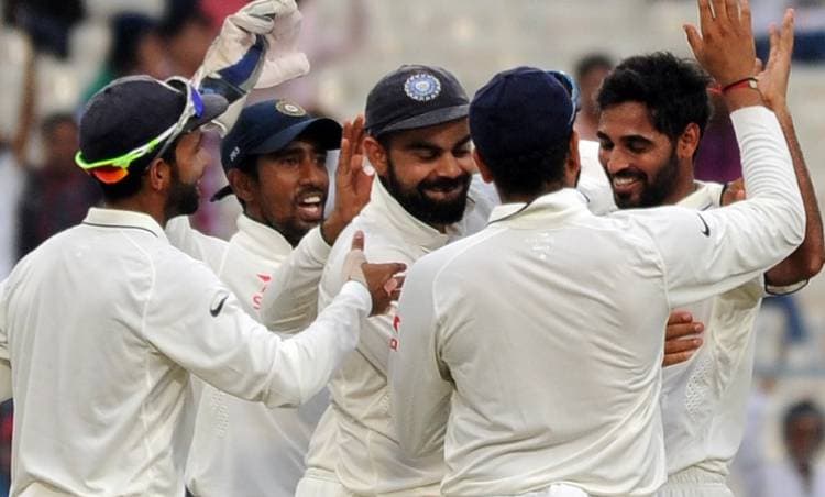 New Zealand all out for 204, India claim 112-run lead