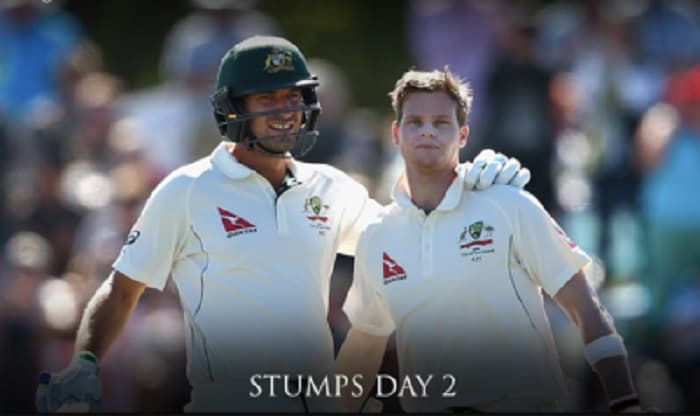 New Zealand vs Australia 2nd Test Day 2 Full Scorecard and Match Report