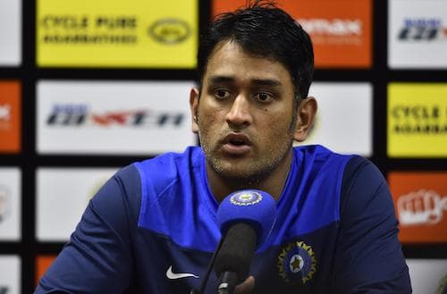 M S Dhoni