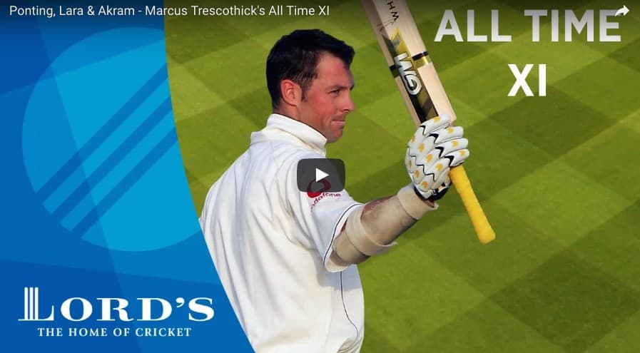 Marcus Trescothick picks his all-time playing eleven