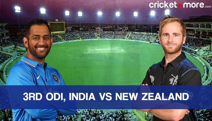 India vs New Zealand 3rd ODI live score and updates at Punjab Cricket Association Stadium, Mohali 
