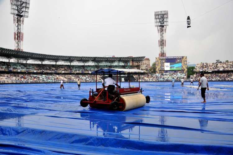 Match abandoned due to rain