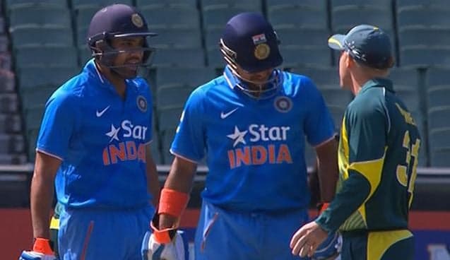 Rohit Sharma - David Warner
