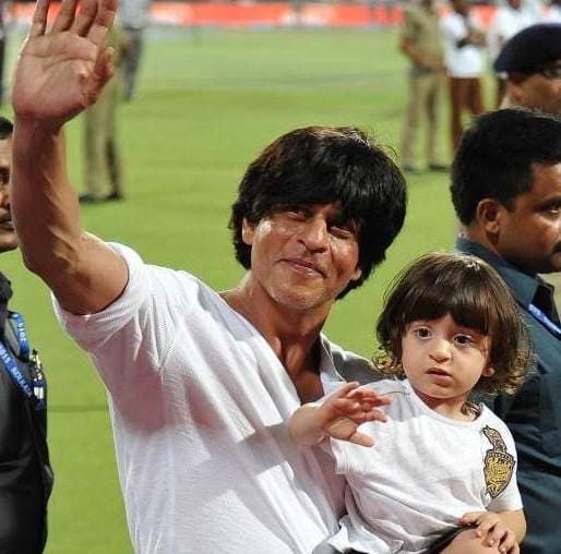 Shahrukh Khan and Abram