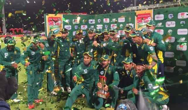 South Africa won ODI series against New Zealand