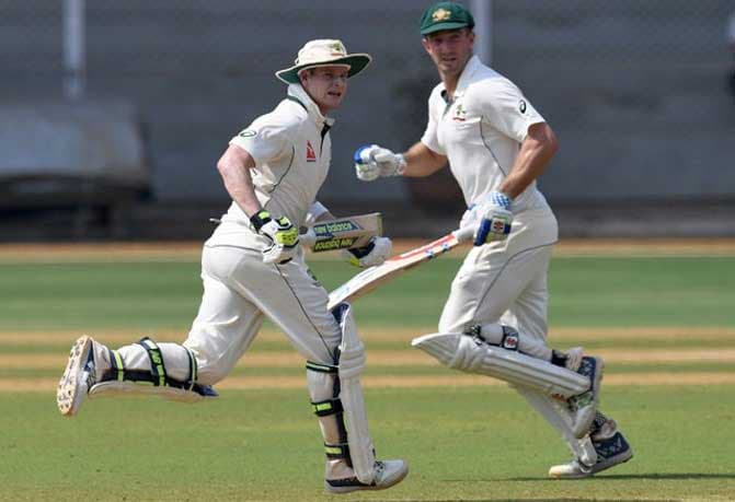 Smith, Marsh's tons take Australia to 327/5 on day 1 vs India A
