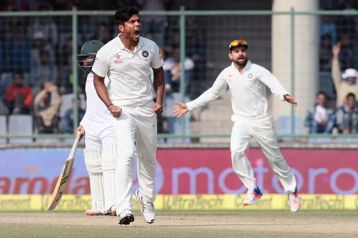 Umesh, Shami put India on top vs Windies at stumps on Day 3