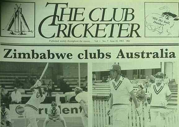 Zimbabwe beat Australia in 1983 World cup