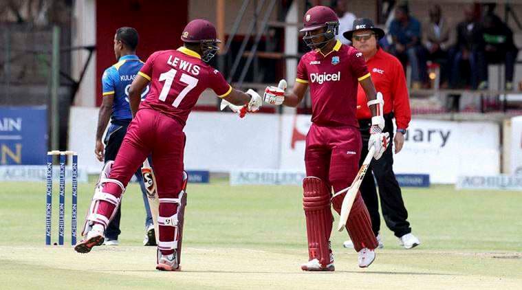 Zimbabwe-West Indies tri-series match ended in a tie